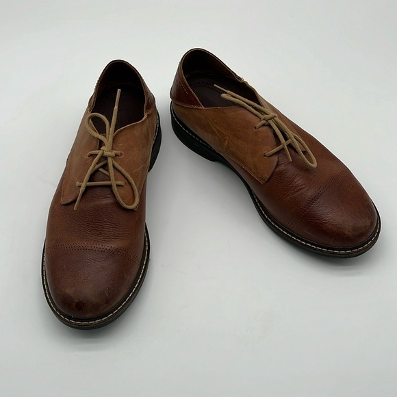 OluKai Other - Olukai Walino Brown Leather Oxford Lace Up Shoes Men Size 11 BLEMISH